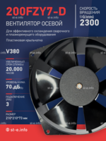 Вентилятор  200FZY7-D  - st-e.info - Ульяновск