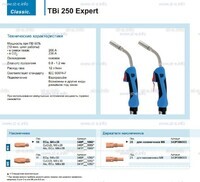 Горелка для полуавтоматической сварки TBi 250 Expert, длина 5 m. - st-e.info - Ульяновск