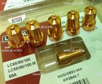Сопло контактное для плазмотрона LC65/80/100 60A арт. W03X0893-34A - st-e.info - Ульяновск