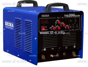 Универсальная установка аргонно-дуговой сварки BRIMA TIG 200 ac/dc - st-e.info - Ульяновск