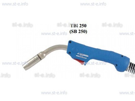 Горелка для полуавтоматической сварки TBi 250-blue-ESG, длина 3 метра - st-e.info - Ульяновск