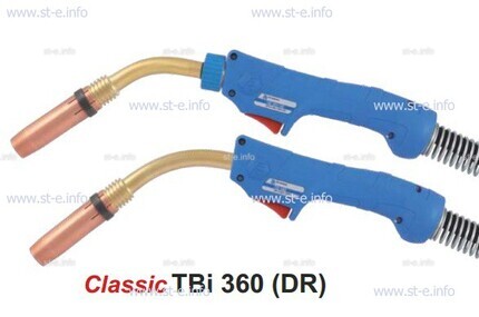 Горелка для полуавтоматической сварки TBi 360-blue-ESG, длина 4 метра - st-e.info - Ульяновск