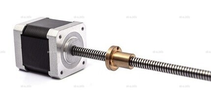 Шаговый двигатель 42HSL48-1204JA08-E150 (Tr8*8) - st-e.info - Ульяновск