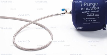 Односторонняя заглушка с трубкой и клапаном ISO 4" (102 mm)  - st-e.info - Ульяновск