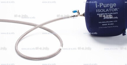 Односторонняя заглушка с трубкой и клапаном ISO 30" (765 mm)  - st-e.info - Ульяновск