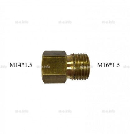 Переходник с М14*1.5 на М16*1.5 - st-e.info - Ульяновск