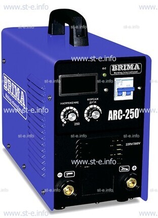 Сварочный аппарат Brima (инвертор) ARC 250 (220/380В) - st-e.info - Ульяновск