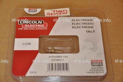 Электрод LC25 арт. W03X0893-75A - st-e.info - Ульяновск