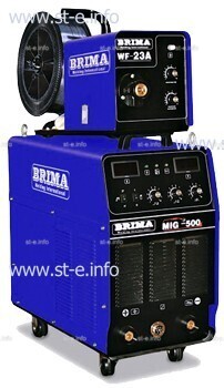 Сварочный инверторный полуавтомат Brima MIG-500 - st-e.info - Ульяновск