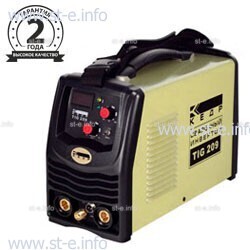 Инвертор сварочный TIG-209 DC, 220В - st-e.info - Ульяновск